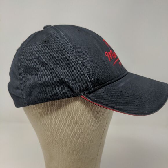 Papa Murphy's Men's Strapback Hat Cap Black Embroidered Logo Employee Uniform - Picture 7 of 12
